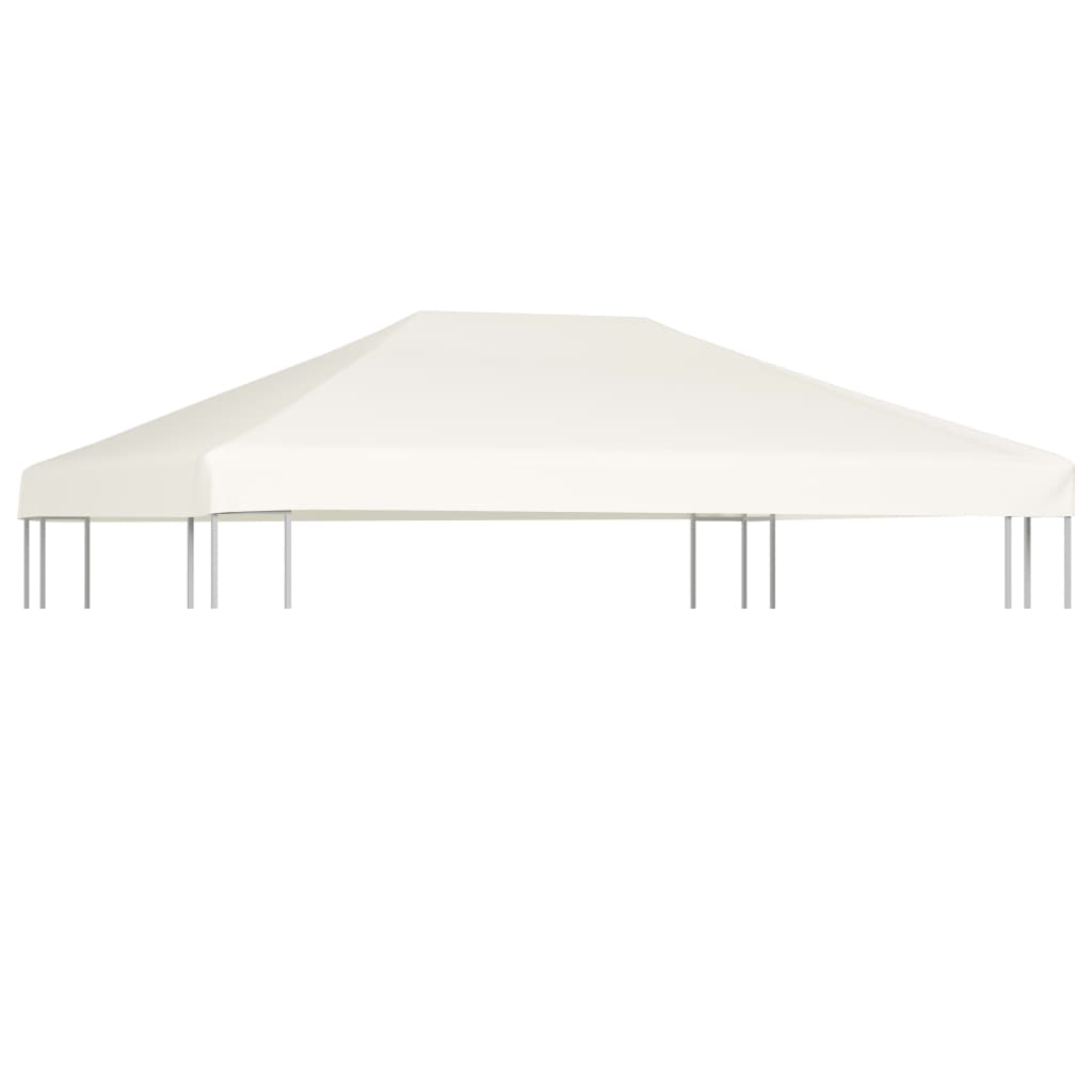 vidaXL Acoperiș de pavilion, 310 g/m², alb crem, 4 x 3 m vidaXL Acoperiș de pavilion, 310 g/m², alb crem, 4 x 3 m
