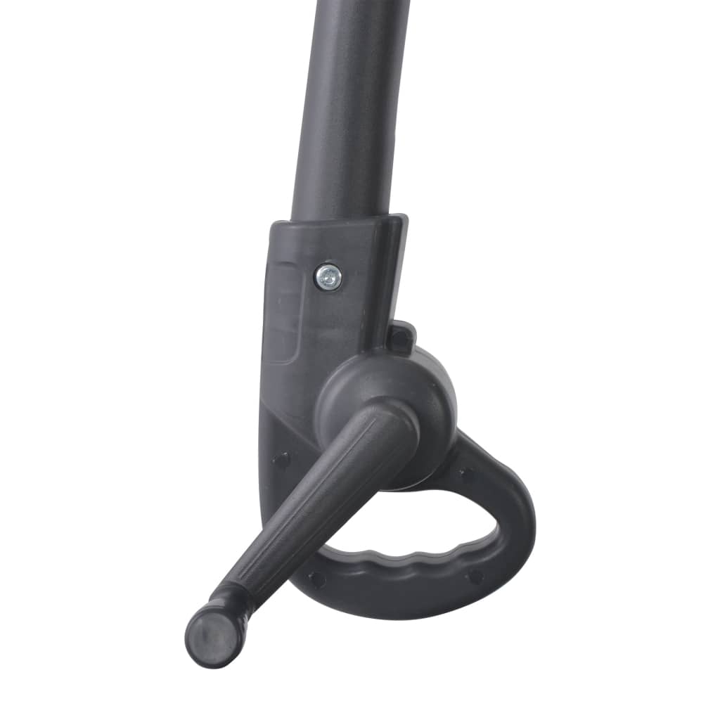 vidaXL Umbrelă în consolă cu stâlp din oțel, taupe, 300 cm vidaXL Umbrelă în consolă cu stâlp din oțel, taupe, 300 cm