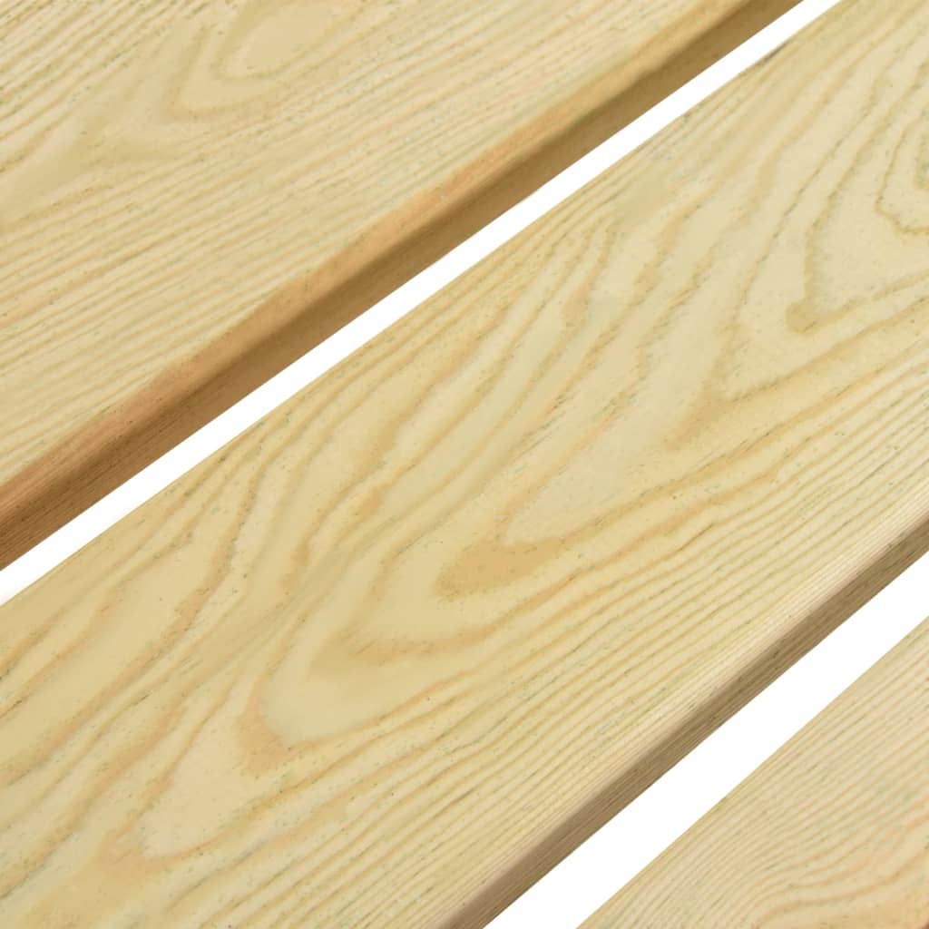 vidaXL Bancă de grădină, 140 cm, lemn de pin tratat