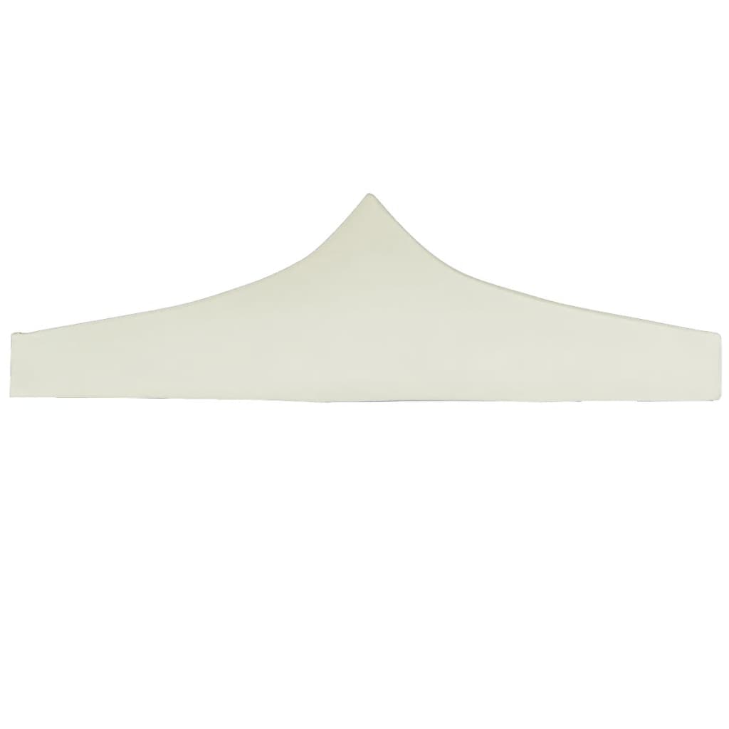 vidaXL Acoperiș cort de petrecere, crem, 3 x 3 m vidaXL Acoperiș cort de petrecere, crem, 3 x 3 m