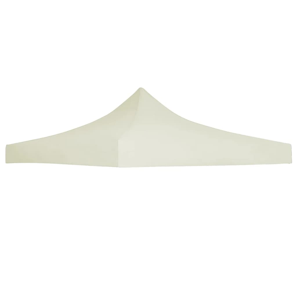 vidaXL Acoperiș cort de petrecere, crem, 3 x 3 m vidaXL Acoperiș cort de petrecere, crem, 3 x 3 m