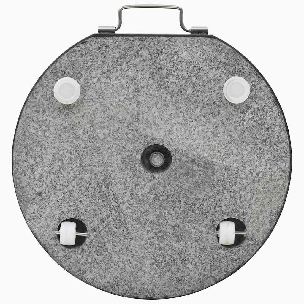 vidaXL Suport umbrelă de soare, negru, 28,5 kg, granit, rotund vidaXL Suport umbrelă de soare, negru, 28,5 kg, granit, rotund