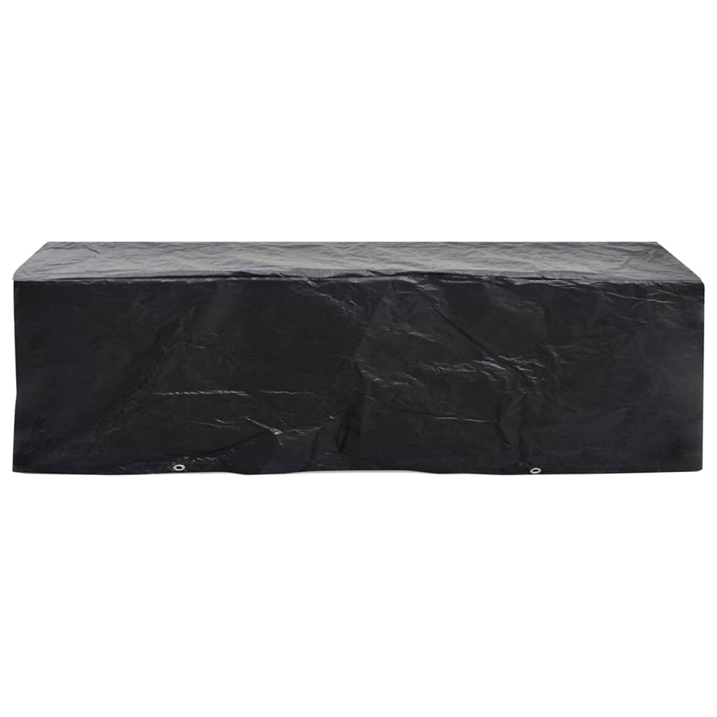 vidaXL Husă șezlong de grădină, 8 ocheți, 218 x 77 x 55 cm vidaXL Husă șezlong de grădină, 8 ocheți, 218 x 77 x 55 cm