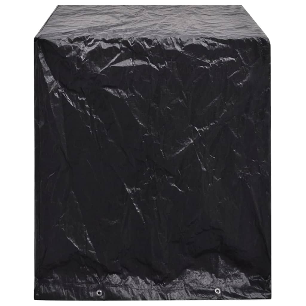 vidaXL Husă mobilier grădină masă tenis 2 buc, 8 ocheți, 160x55x182 cm vidaXL Husă mobilier grădină masă tenis 2 buc, 8 ocheți, 160x55x182 cm