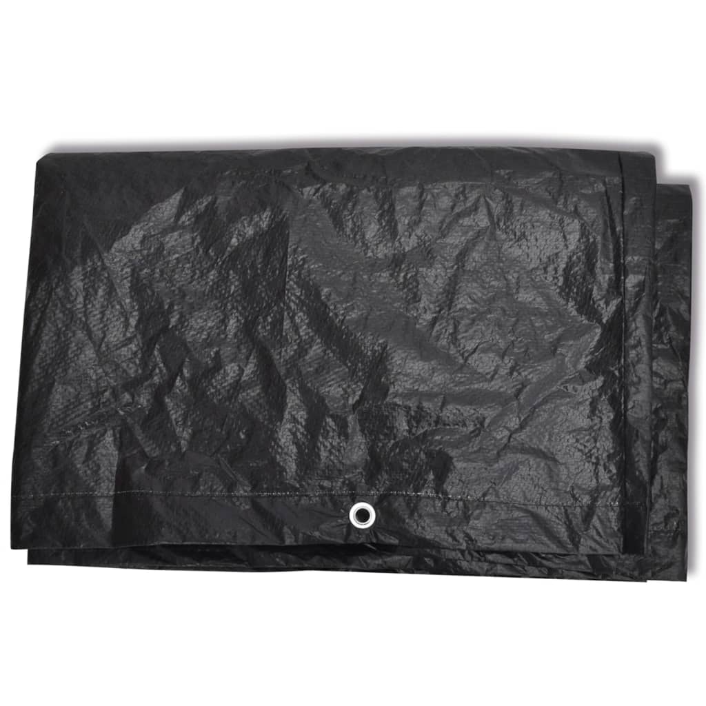vidaXL Husă mobilier grădină masă tenis 2 buc, 8 ocheți, 160x55x182 cm vidaXL Husă mobilier grădină masă tenis 2 buc, 8 ocheți, 160x55x182 cm