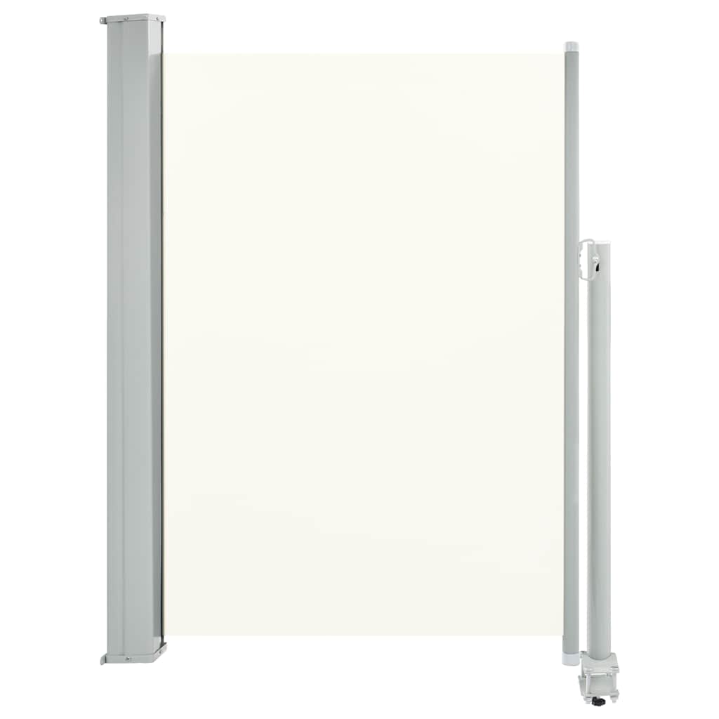 vidaXL Copertină laterală retractabilă de terasă, crem, 100 x 300 cm