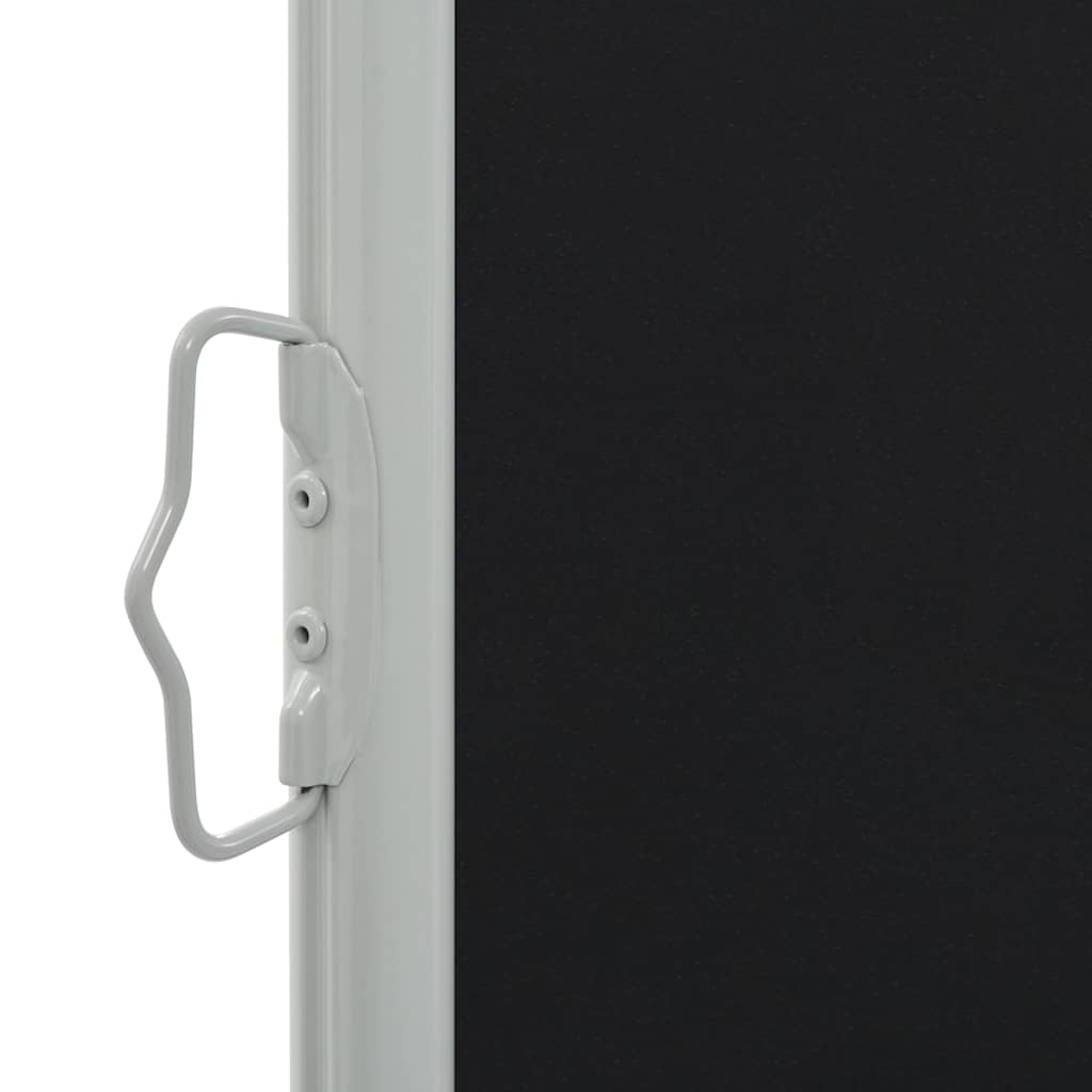 vidaXL Copertină laterală retractabilă de terasă, negru, 120 x 300 cm vidaXL Copertină laterală retractabilă de terasă, negru, 120 x 300 cm