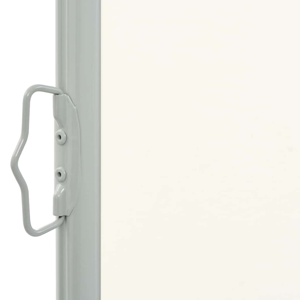 vidaXL Copertină laterală retractabilă de terasă, crem, 120 x 300 cm vidaXL Copertină laterală retractabilă de terasă, crem, 120 x 300 cm