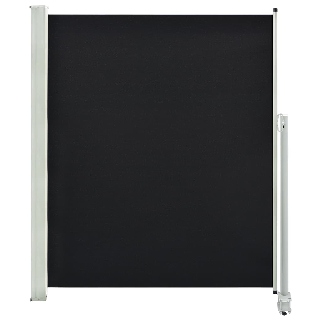 vidaXL Copertină laterală retractabilă, negru, 160 x 300 cm