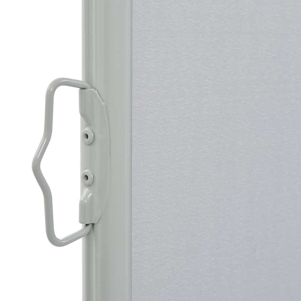 vidaXL Copertină laterală retractabilă de terasă, gri, 160 x 300 cm vidaXL Copertină laterală retractabilă de terasă, gri, 160 x 300 cm