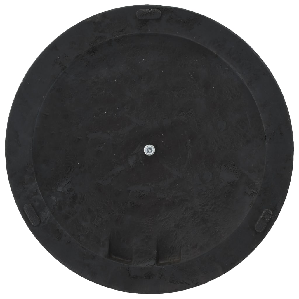 vidaXL Suport umbrelă de soare, negru, 19 kg, polirășină, rotund vidaXL Suport umbrelă de soare, negru, 19 kg, polirășină, rotund