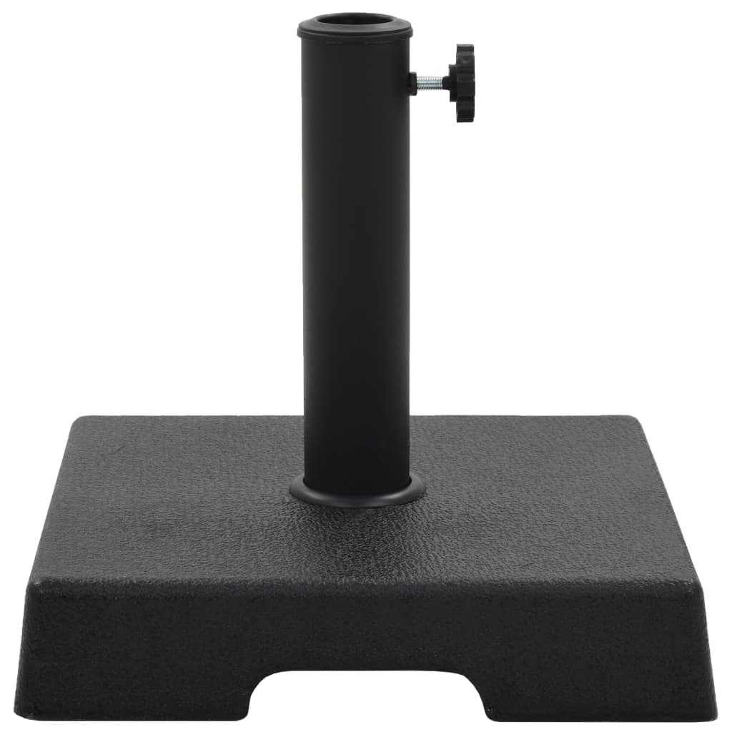 vidaXL Suport umbrelă de soare, negru, 8 kg, polirășină, pătrat vidaXL Suport umbrelă de soare, negru, 8 kg, polirășină, pătrat