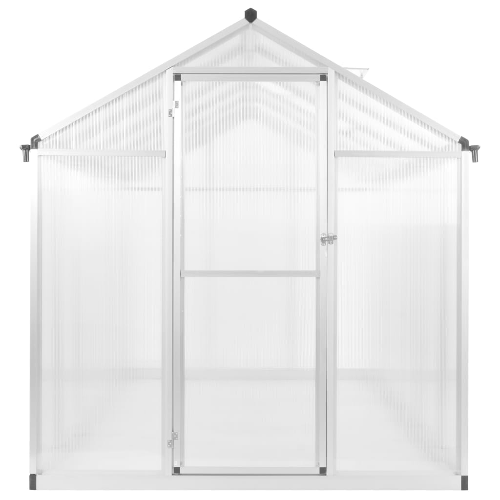 vidaXL Seră, 11,19 m³, 302x190x195 cm, aluminiu vidaXL Seră, 11,19 m³, 302x190x195 cm, aluminiu