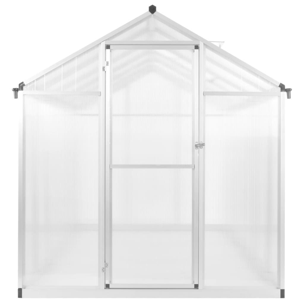 vidaXL Seră, 13,41 m³, 362x190x195 cm, aluminiu vidaXL Seră, 13,41 m³, 362x190x195 cm, aluminiu