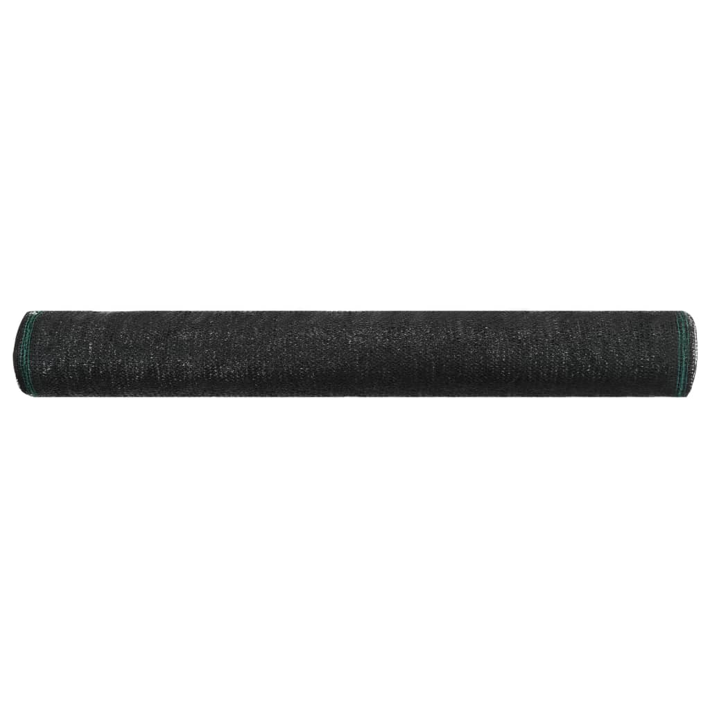 vidaXL Plasă teren de tenis, negru, 1,2x25 m, HDPE vidaXL Plasă teren de tenis, negru, 1,2x25 m, HDPE