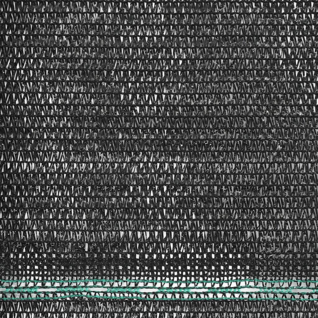 vidaXL Plasă teren de tenis, negru, 1,2x50 m, HDPE vidaXL Plasă teren de tenis, negru, 1,2x50 m, HDPE