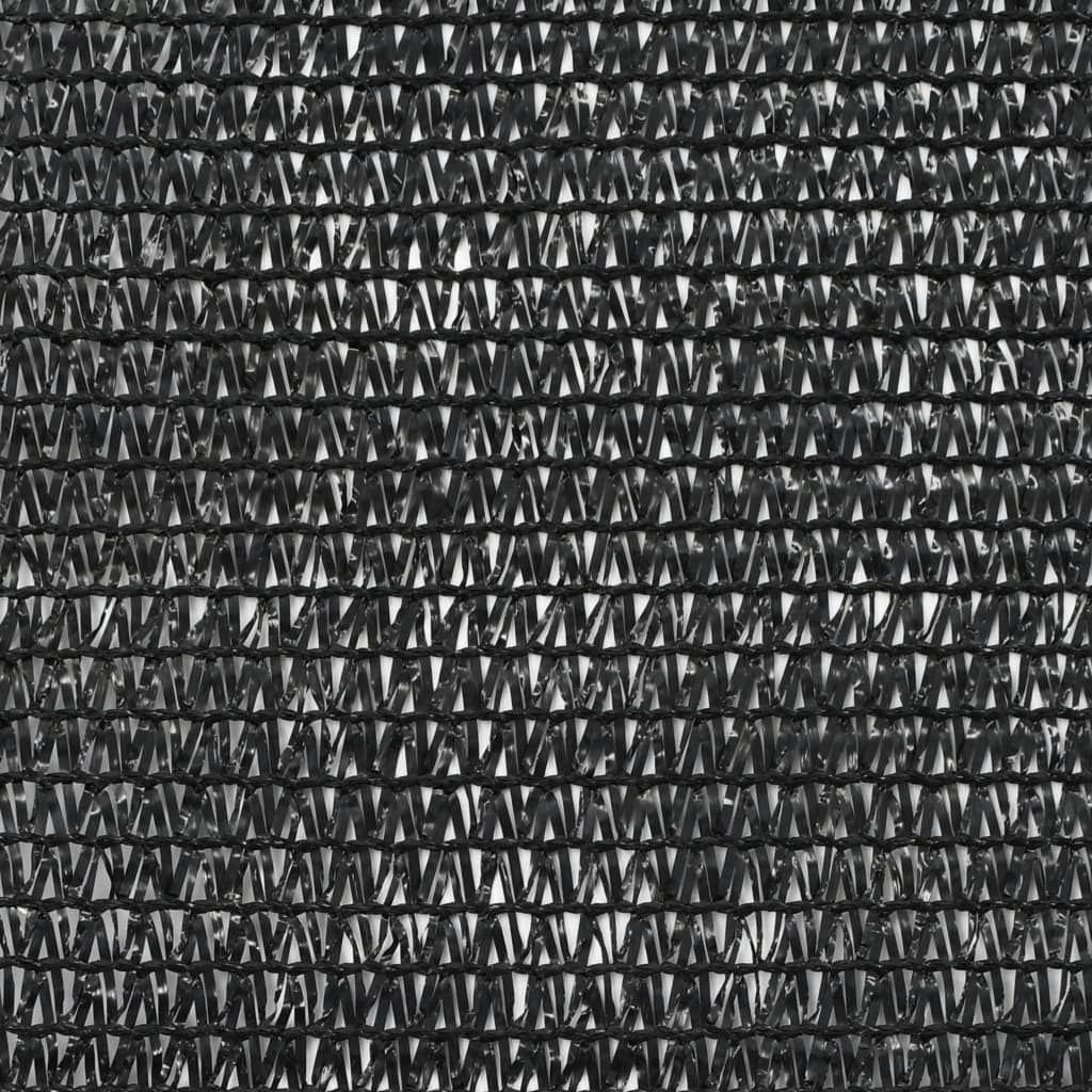 vidaXL Plasă teren de tenis, negru, 1,4x25 m, HDPE vidaXL Plasă teren de tenis, negru, 1,4x25 m, HDPE