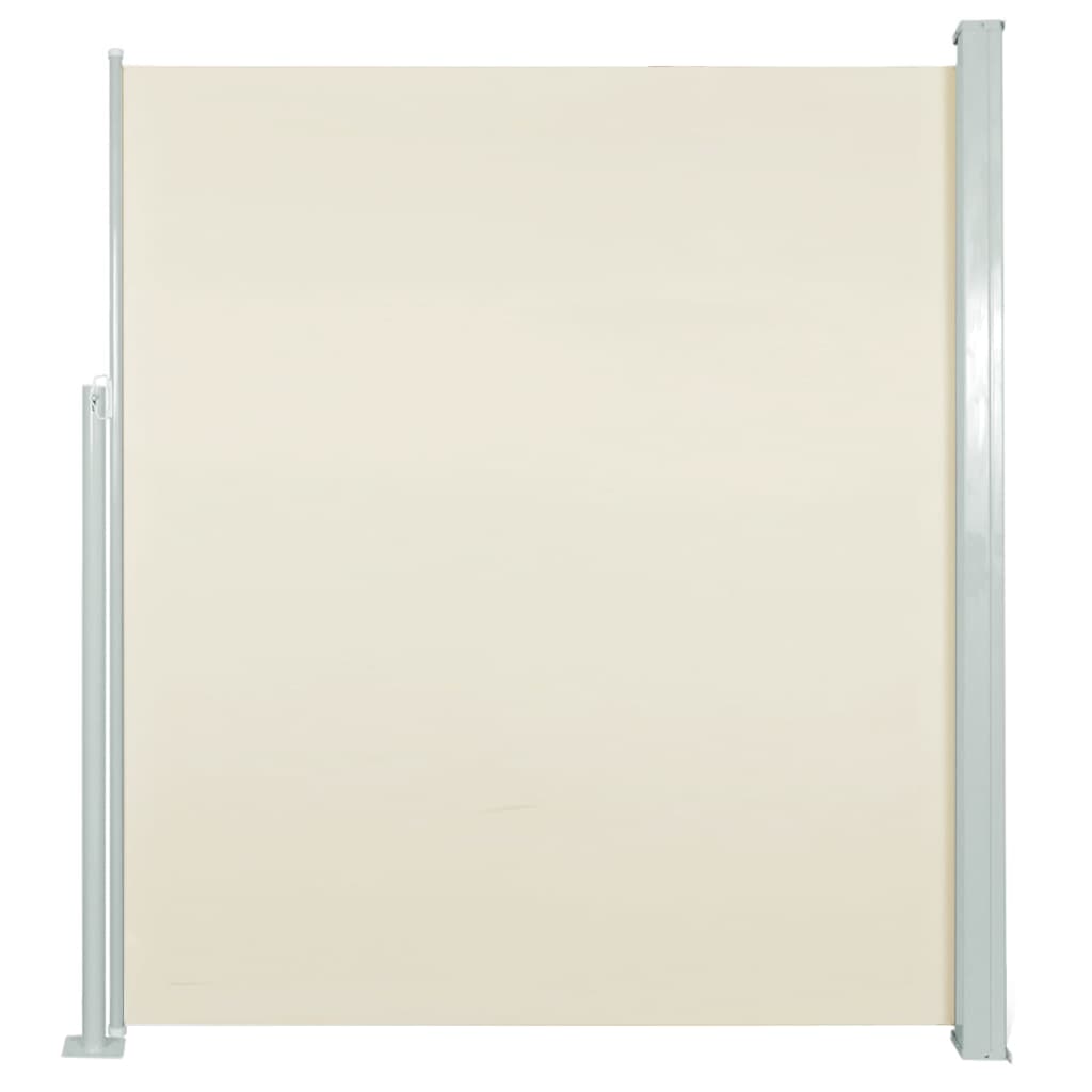vidaXL Copertină laterală retractabilă, crem, 140x300 cm vidaXL Copertină laterală retractabilă, crem, 140x300 cm