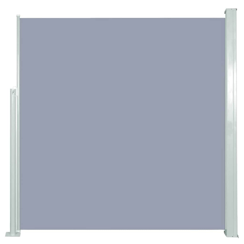 vidaXL Copertină laterală retractabilă, gri, 140 x 300 cm vidaXL Copertină laterală retractabilă, gri, 140 x 300 cm