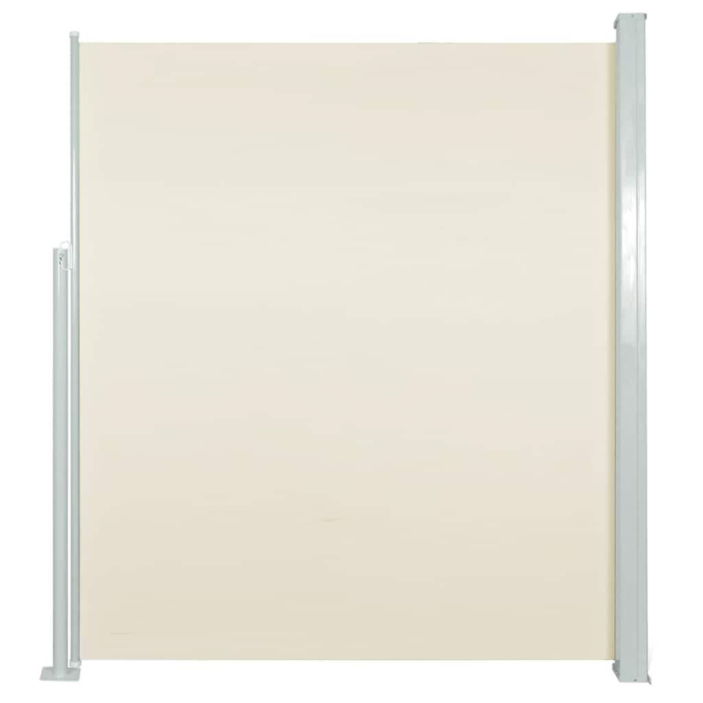 vidaXL Copertină laterală retractabilă, crem, 120x300 cm vidaXL Copertină laterală retractabilă, crem, 120x300 cm