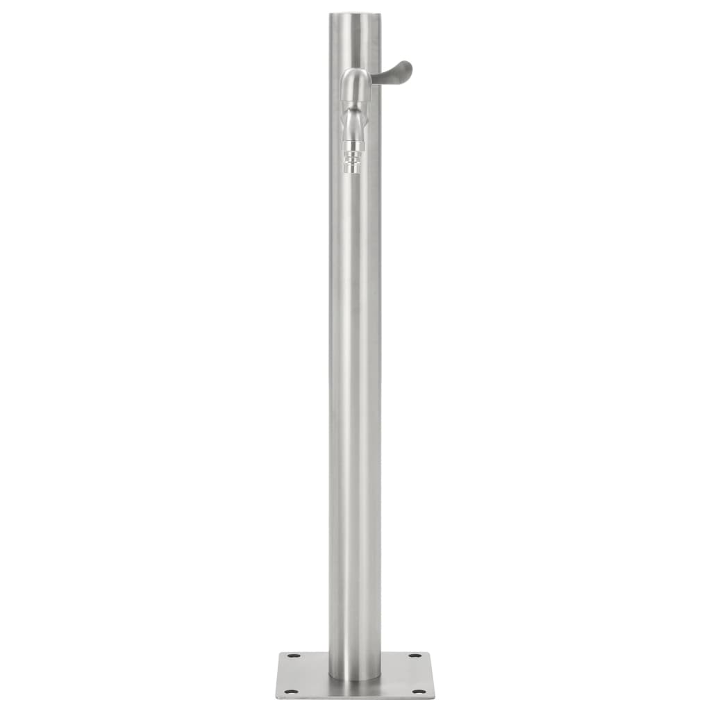 vidaXL Coloană de apă de grădină, 65 cm, oțel inoxidabil, rotund vidaXL Coloană de apă de grădină, 65 cm, oțel inoxidabil, rotund