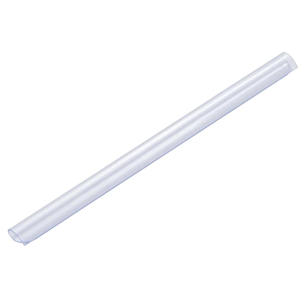 vidaXL Cleme fixare fâșii de gard, 100 buc., PVC, transparent vidaXL Cleme fixare fâșii de gard, 100 buc., PVC, transparent