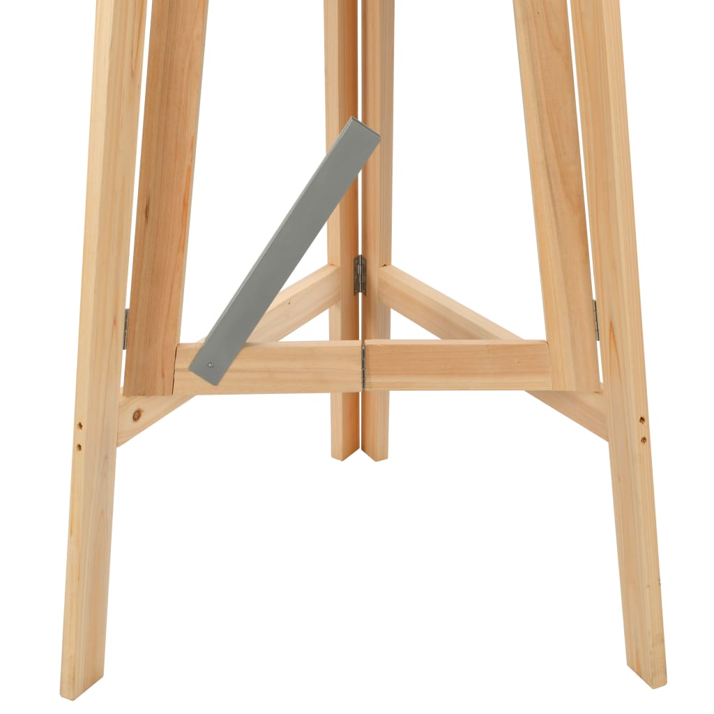 vidaXL Masă de bar pliabilă, 78 cm, lemn de brad vidaXL Masă de bar pliabilă, 78 cm, lemn de brad