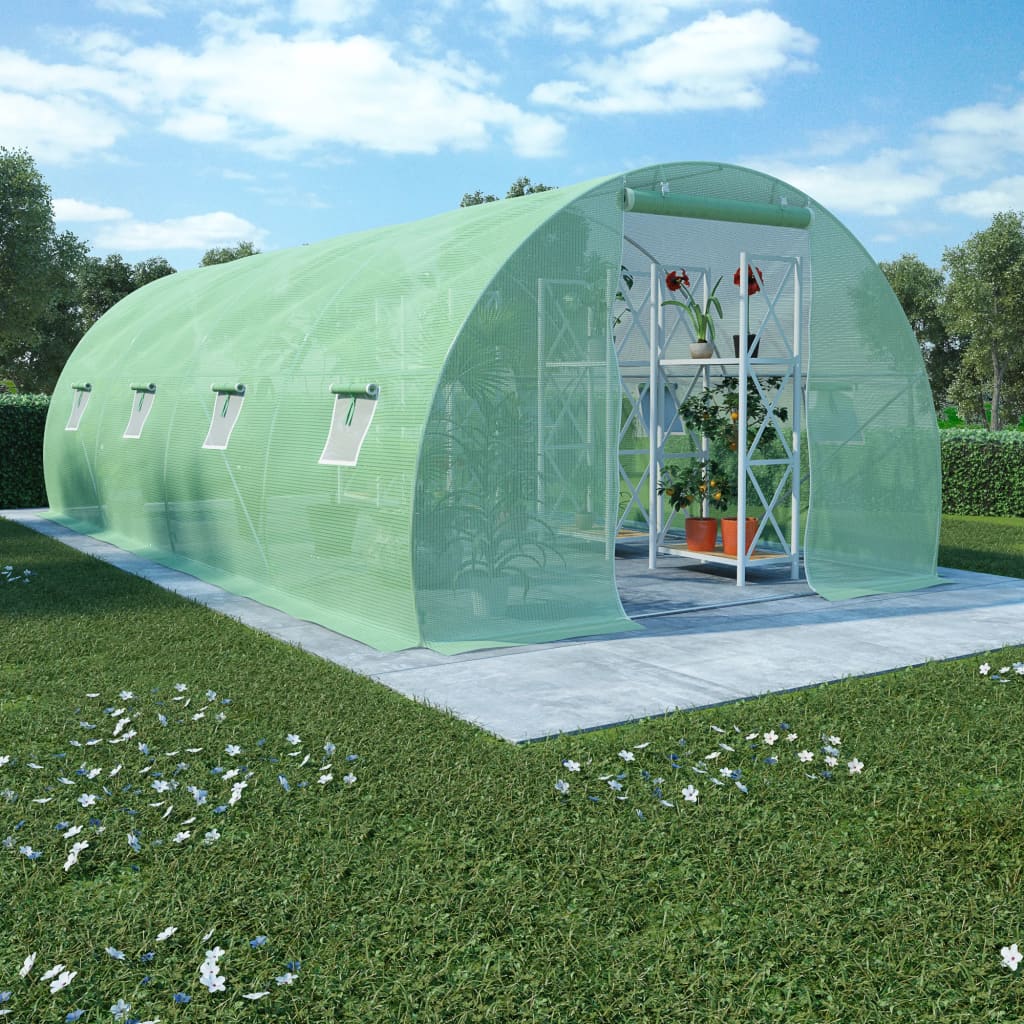 vidaXL Seră, 18 m², 600 x 300 x 200 cm vidaXL Seră, 18 m², 600 x 300 x 200 cm