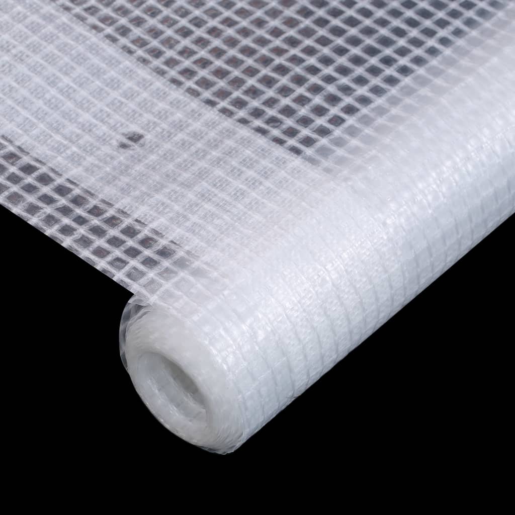 vidaXL Prelată Leno 260 g/m², alb, 4 x 20 m vidaXL Prelată Leno 260 g/m², alb, 4 x 20 m