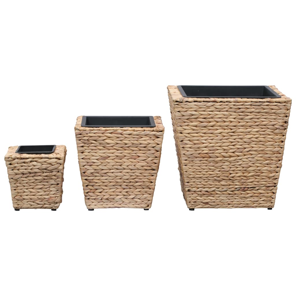vidaXL Straturi înălțate, 3 buc., zambilă de apă vidaXL Straturi înălțate, 3 buc., zambilă de apă