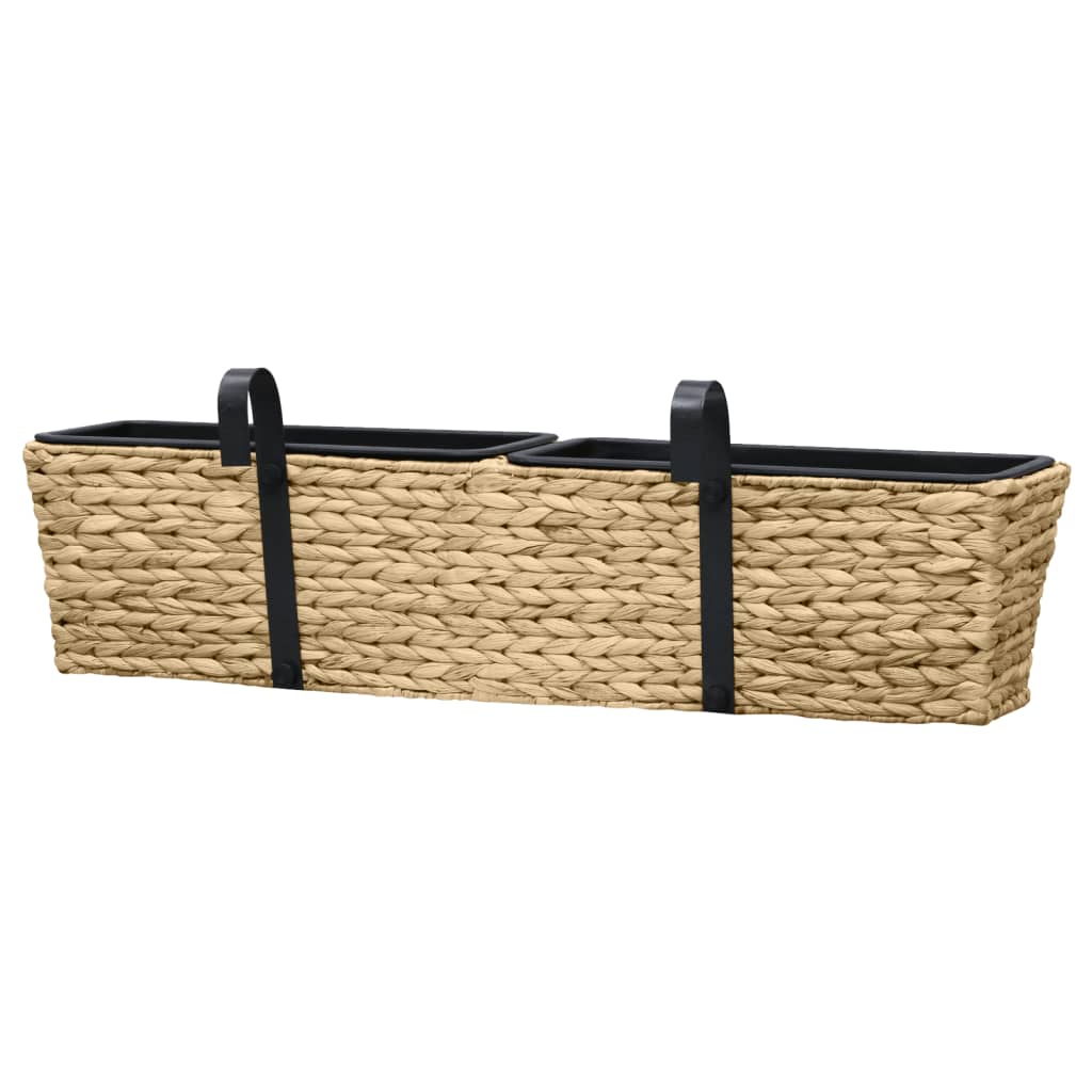 vidaXL Jardiniere, 2 buc., zambilă de apă