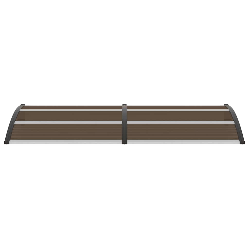 vidaXL Copertină de ușă, negru, 240 x 100 cm, PC vidaXL Copertină de ușă, negru, 240 x 100 cm, PC