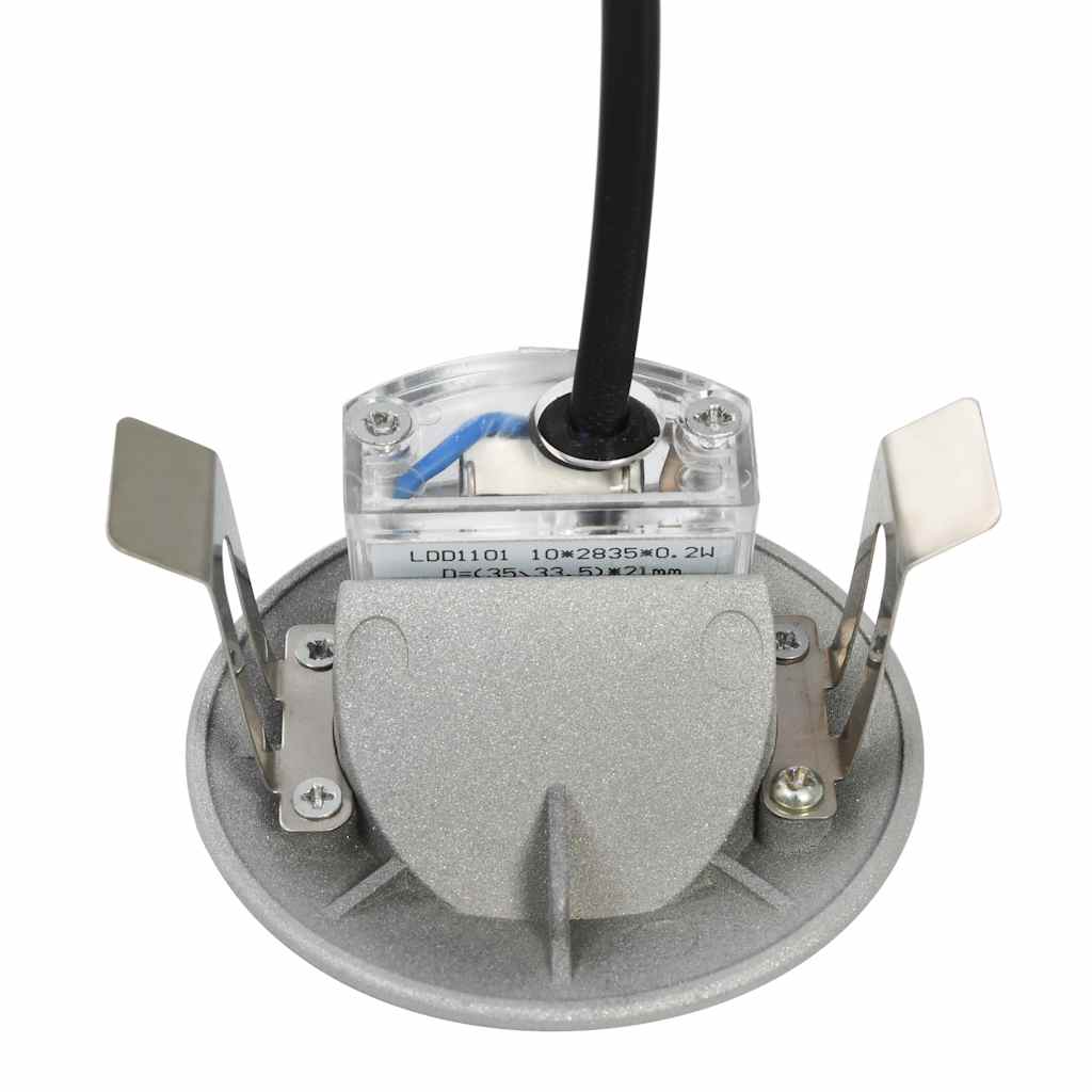 vidaXL Lămpi de perete LED de exterior, 6 buc., argintiu, 5 W, rotund vidaXL Lămpi de perete LED de exterior, 6 buc., argintiu, 5 W, rotund