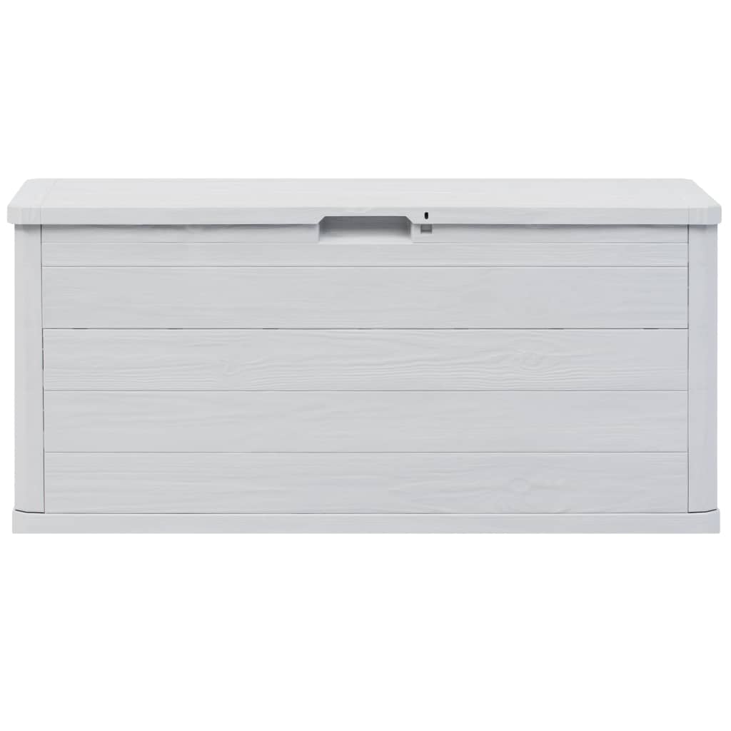 vidaXL Ladă de depozitare pentru grădină, 280 L, gri deschis vidaXL Ladă de depozitare pentru grădină, 280 L, gri deschis