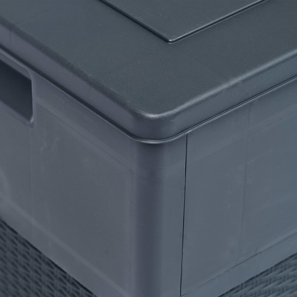 vidaXL Ladă de depozitare de grădină, antracit, 320 L vidaXL Ladă de depozitare de grădină, antracit, 320 L