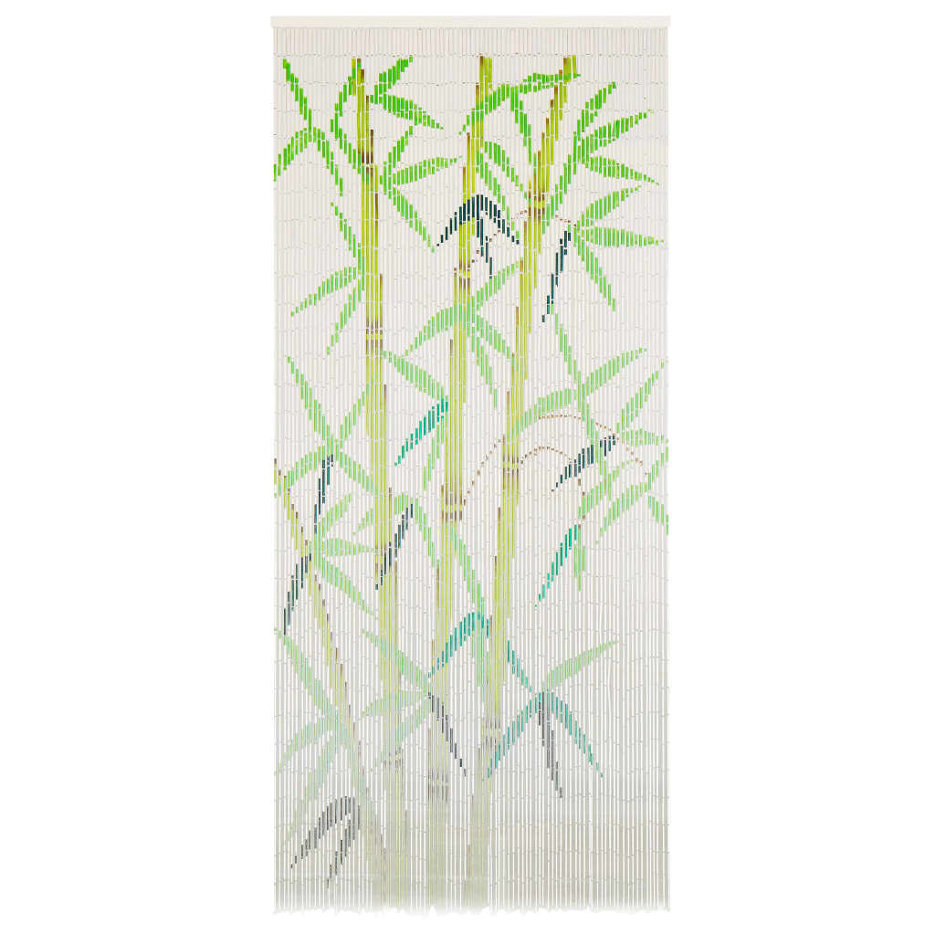 vidaXL Perdea de ușă pentru insecte, 90 x 200 cm, bambus vidaXL Perdea de ușă pentru insecte, 90 x 200 cm, bambus
