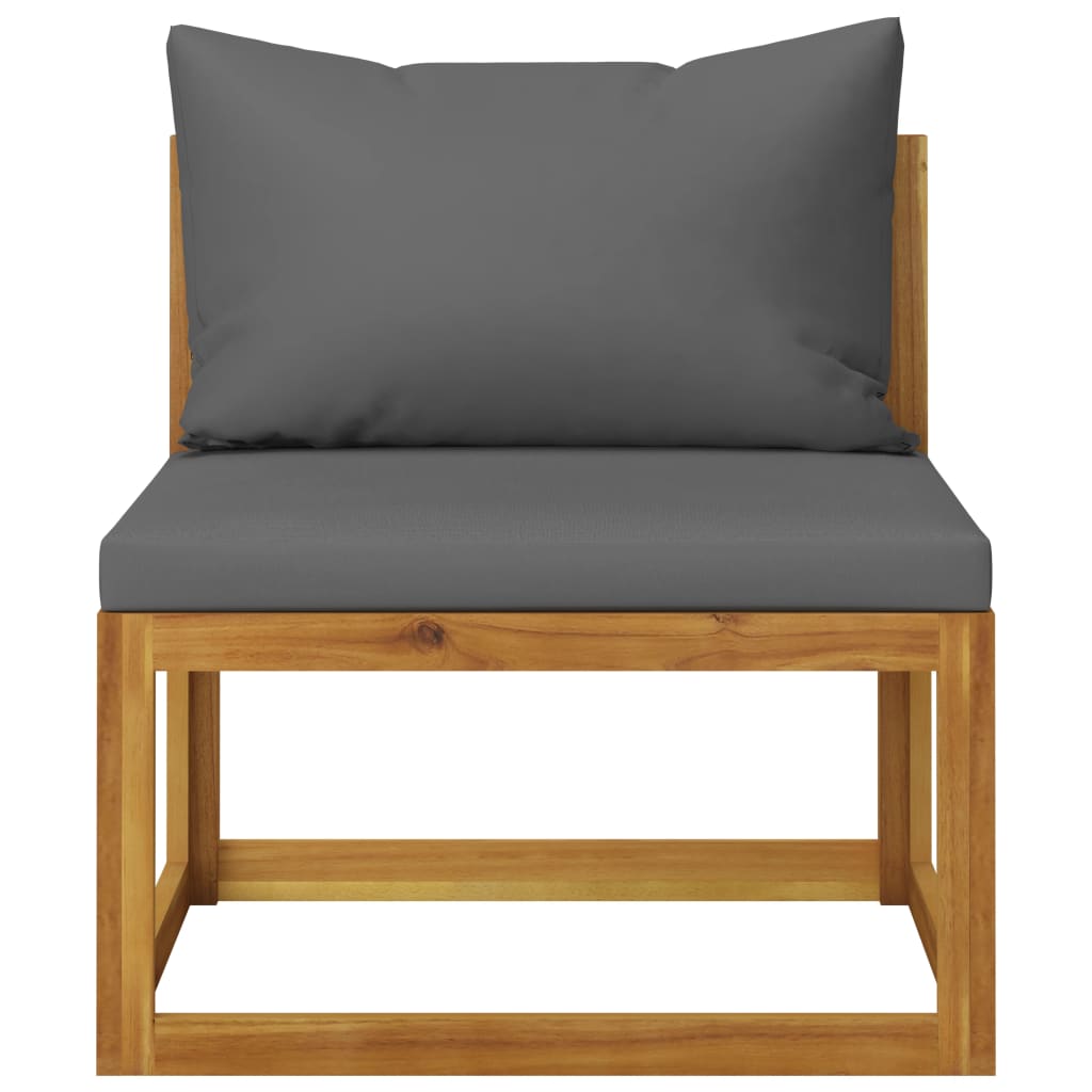 vidaXL Set mobilier grădină cu perne, 6 piese, lemn masiv acacia vidaXL Set mobilier grădină cu perne, 6 piese, lemn masiv acacia