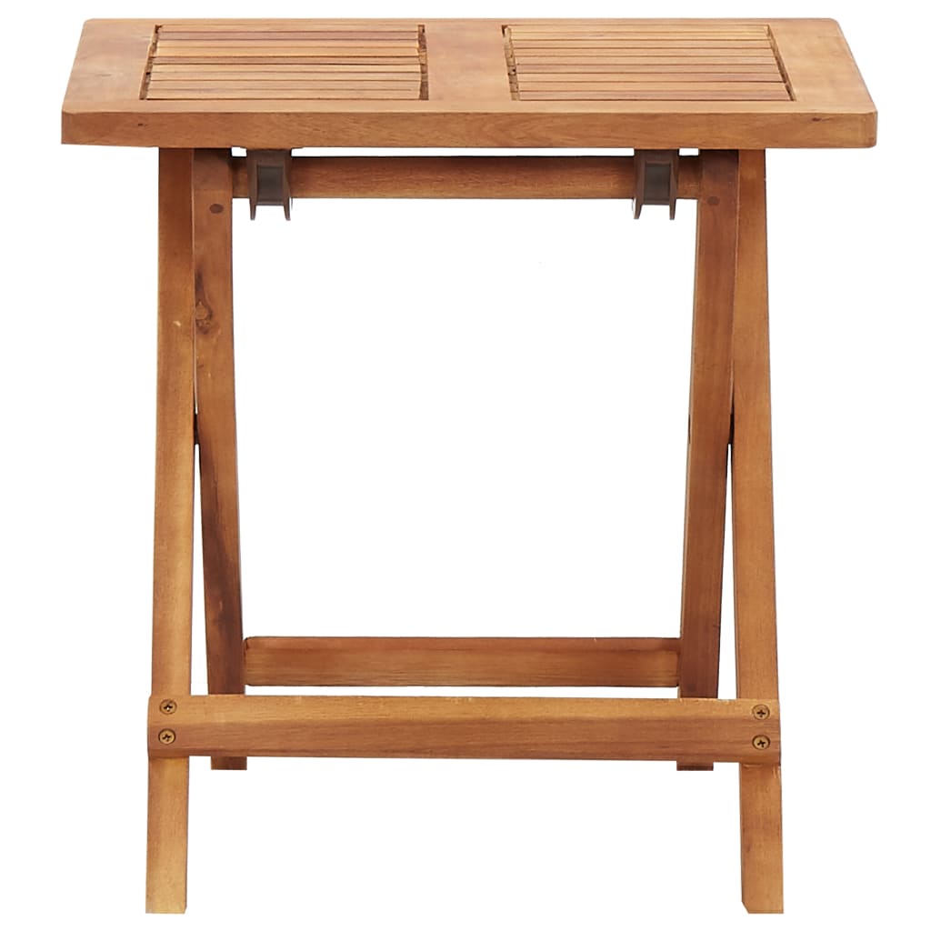 vidaXL Măsuță de cafea pliabilă de gradină, 40x40x40cm, lemn de acacia vidaXL Măsuță de cafea pliabilă de gradină, 40x40x40cm, lemn de acacia