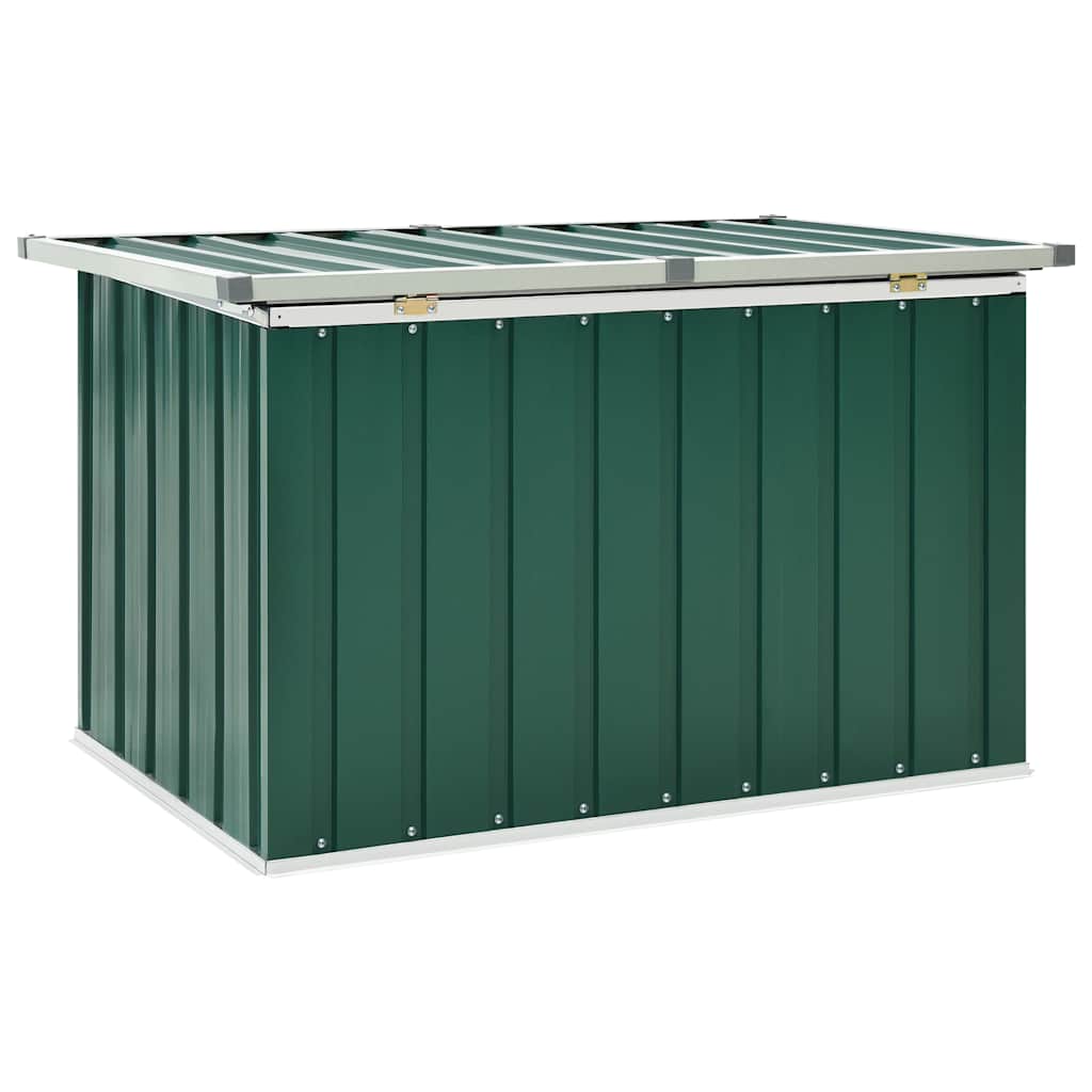 vidaXL Ladă de depozitare pentru grădină, verde, 109 x 67 x 65 cm vidaXL Ladă de depozitare pentru grădină, verde, 109 x 67 x 65 cm