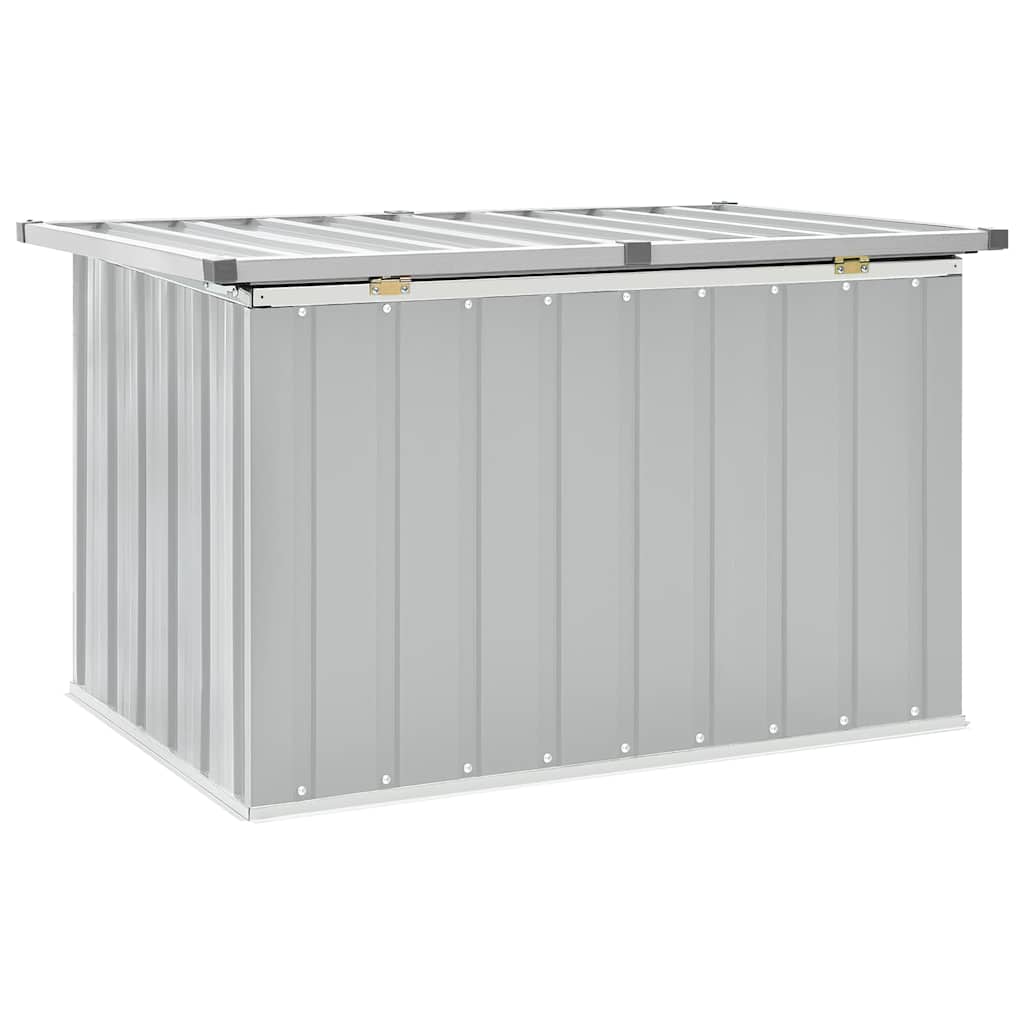 vidaXL Ladă de depozitare pentru grădină, gri, 109x67x65 cm vidaXL Ladă de depozitare pentru grădină, gri, 109x67x65 cm
