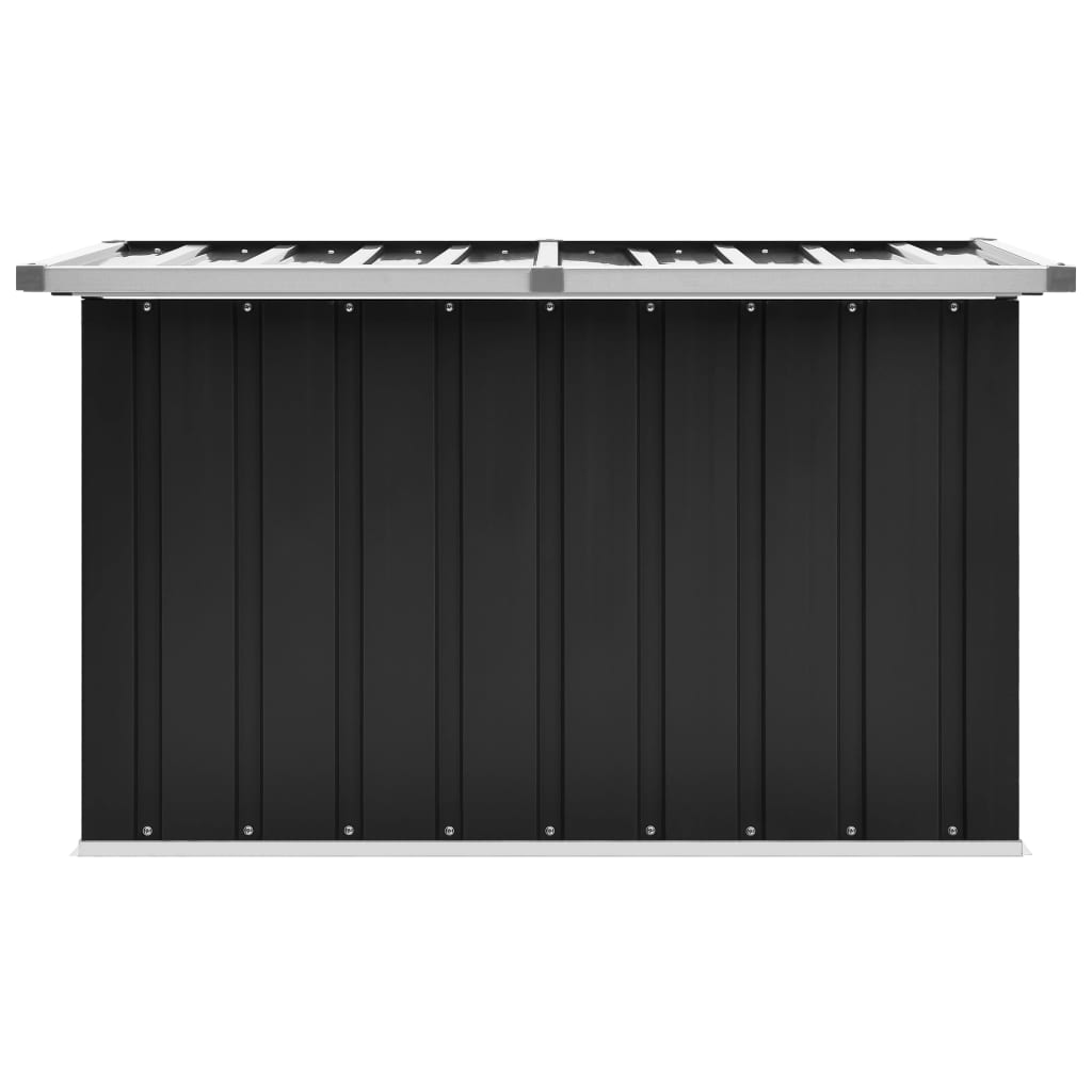 vidaXL Ladă de depozitare pentru grădină, antracit, 109 x 67 x 65 cm vidaXL Ladă de depozitare pentru grădină, antracit, 109 x 67 x 65 cm