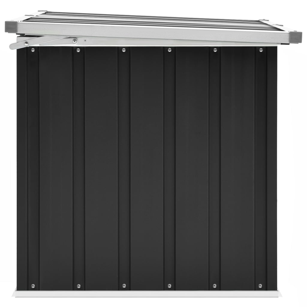 vidaXL Ladă de depozitare pentru grădină, antracit, 109 x 67 x 65 cm vidaXL Ladă de depozitare pentru grădină, antracit, 109 x 67 x 65 cm