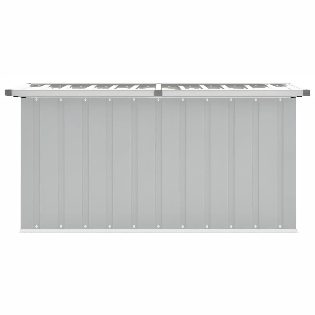 vidaXL Ladă de depozitare pentru grădină, gri, 129x67x65 cm vidaXL Ladă de depozitare pentru grădină, gri, 129x67x65 cm