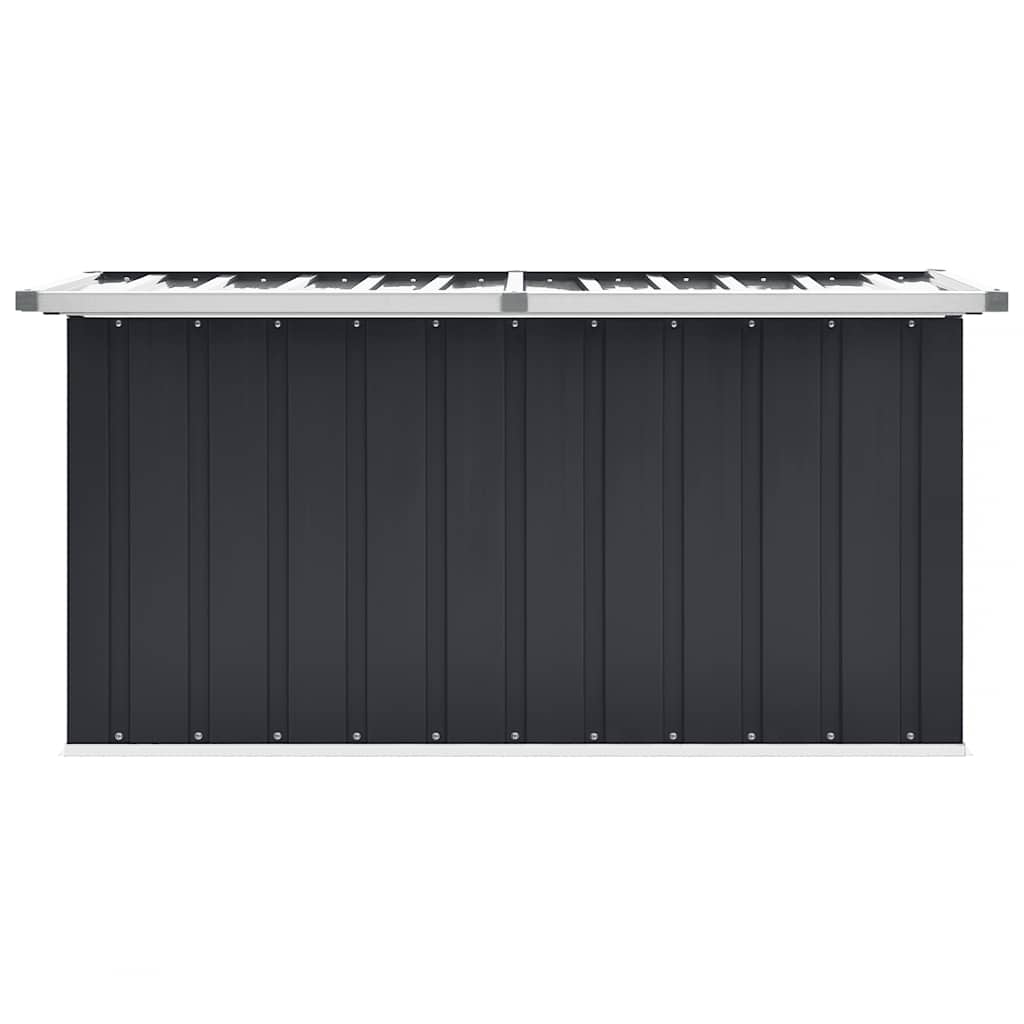 vidaXL Ladă de depozitare pentru grădină, antracit, 129 x 67 x 65 cm vidaXL Ladă de depozitare pentru grădină, antracit, 129 x 67 x 65 cm