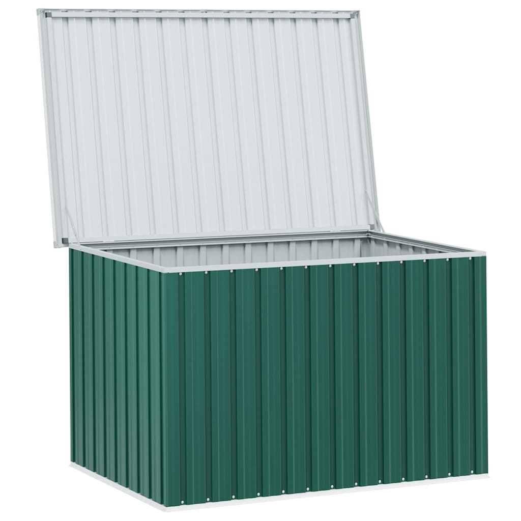 vidaXL Ladă de depozitare pentru grădină, verde, 149 x 99 x 93 cm vidaXL Ladă de depozitare pentru grădină, verde, 149 x 99 x 93 cm