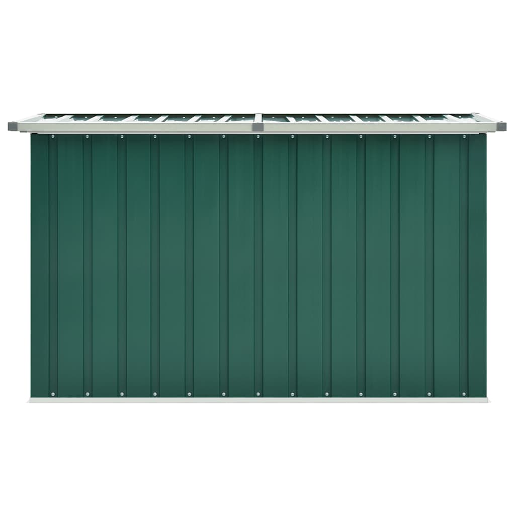 vidaXL Ladă de depozitare pentru grădină, verde, 149 x 99 x 93 cm vidaXL Ladă de depozitare pentru grădină, verde, 149 x 99 x 93 cm