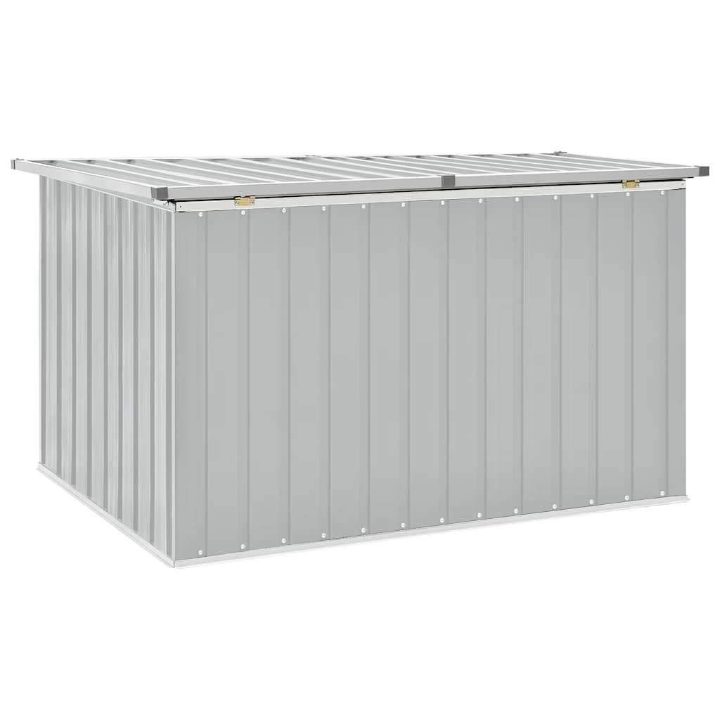 vidaXL Ladă de depozitare pentru grădină, gri, 149x99x93 cm vidaXL Ladă de depozitare pentru grădină, gri, 149x99x93 cm