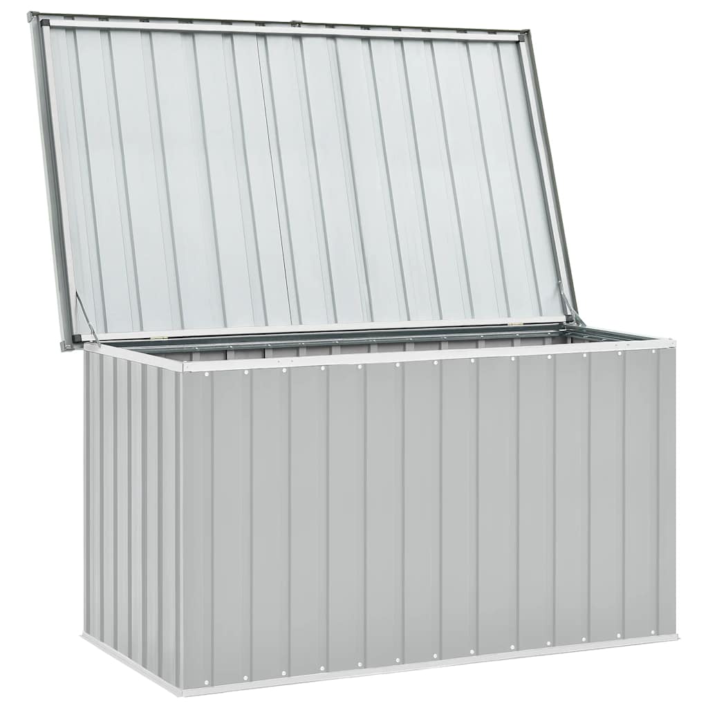 vidaXL Ladă de depozitare pentru grădină, gri, 149x99x93 cm vidaXL Ladă de depozitare pentru grădină, gri, 149x99x93 cm