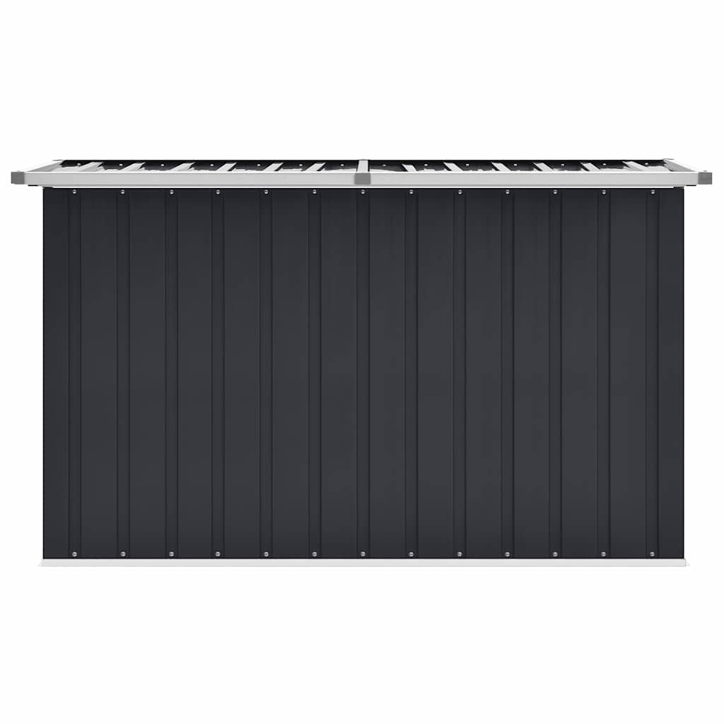 vidaXL Ladă de depozitare pentru grădină, antracit, 149 x 99 x 93 cm vidaXL Ladă de depozitare pentru grădină, antracit, 149 x 99 x 93 cm