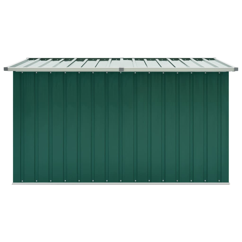 vidaXL Ladă de depozitare pentru grădină, verde, 171 x 99 x 93 cm vidaXL Ladă de depozitare pentru grădină, verde, 171 x 99 x 93 cm